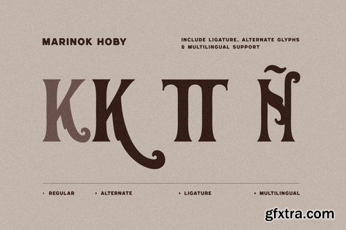 Marinok Hoby Font