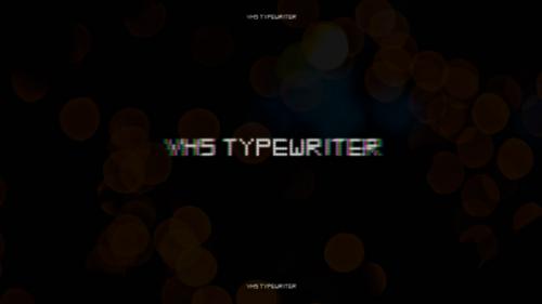 Videohive - VHS Typewriter - 38212056 - 38212056