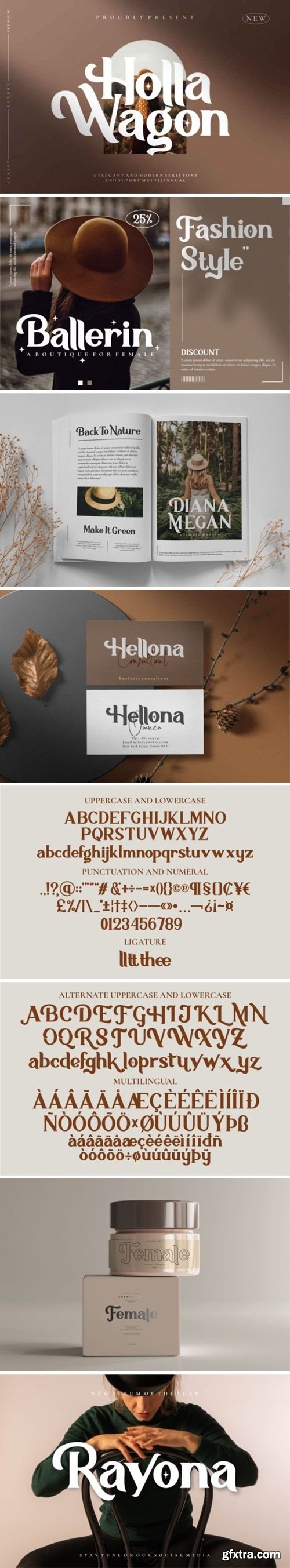 Holla Wagon Font