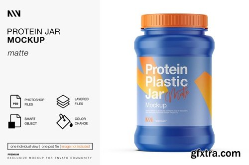 Protein Jar Mockup W7JAML3