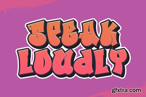 Easy Style - Graffiti Font Style