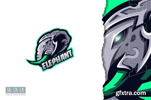 Elephant - Mascot & E-sport Logo