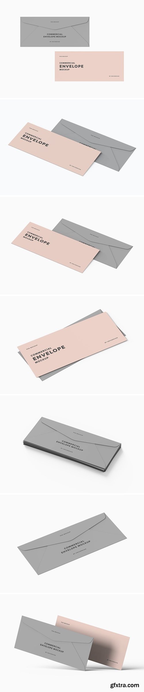 Commercial Envelope Mockup CLD7HV3