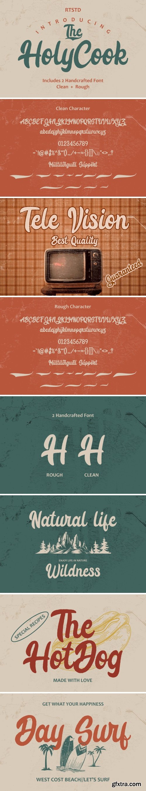 Holy Cook Font