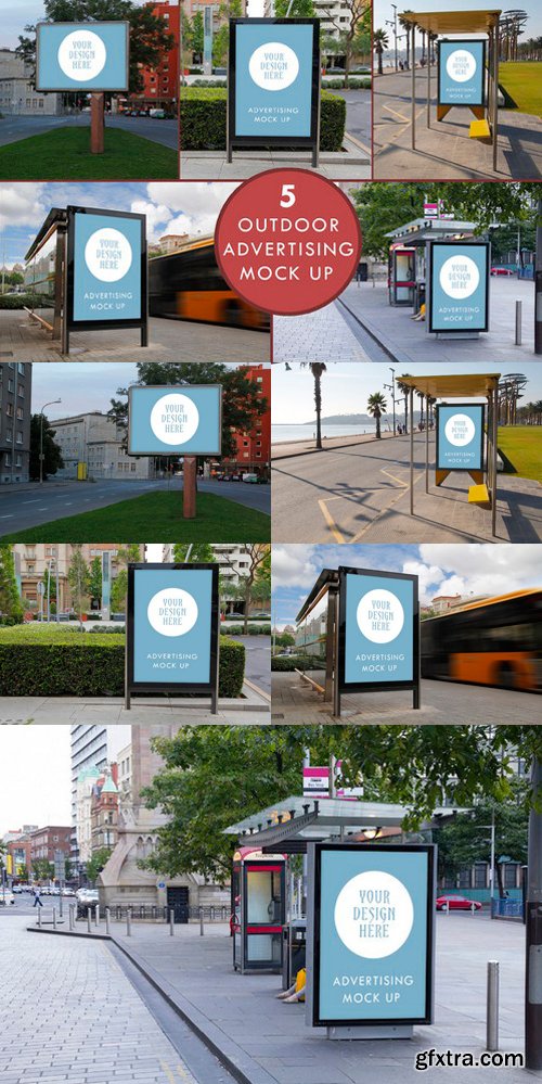 Advertising outdoor mock up 2