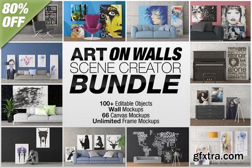 Art On Walls Scene Creator Bundle