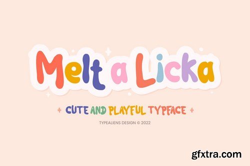 Melt a Licka Font