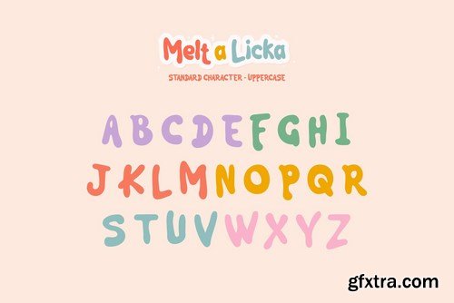 Melt a Licka Font