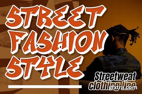 DetroitStreet - Graffiti Font