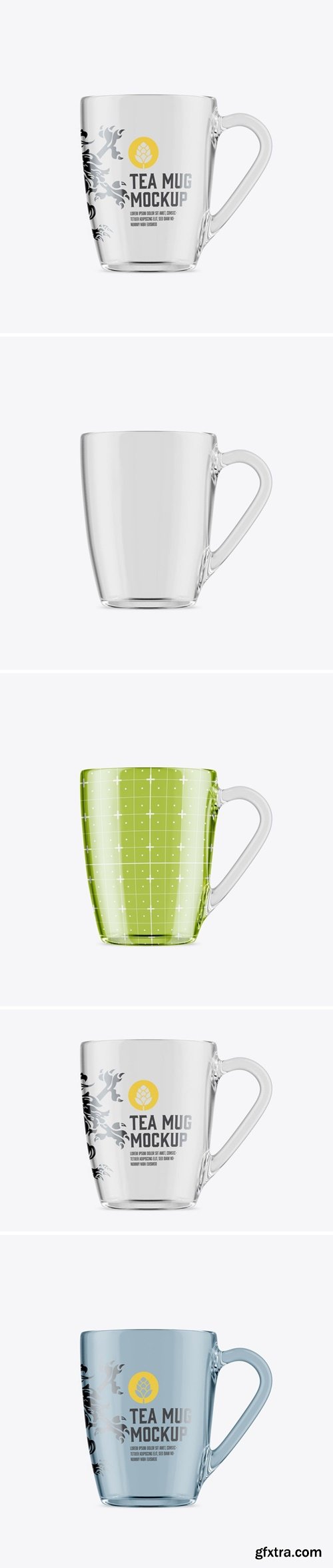 Clear Glass Mug Mockup 8JKBJDB