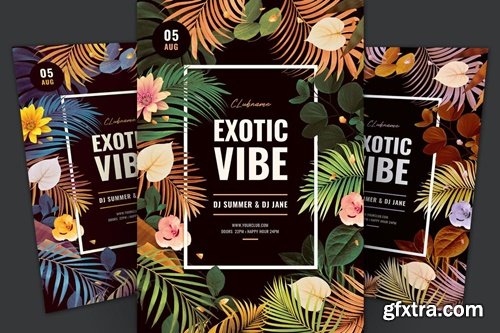 Exotic Vibe Flyer 7BDYM4X