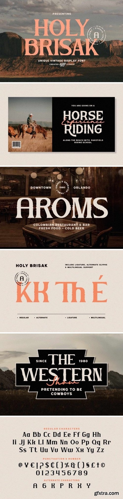 Holy Brisak Font