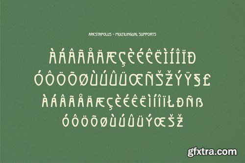 Arestapolus Font