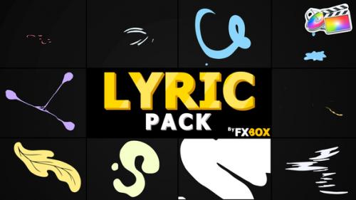 Videohive - 2D Lyric Elements | FCPX - 38233663 - 38233663