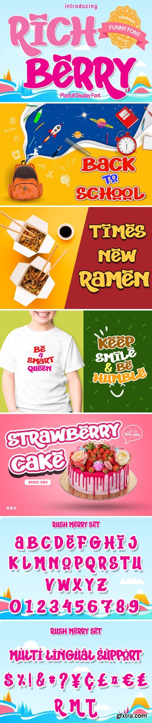 Rich Berry Font