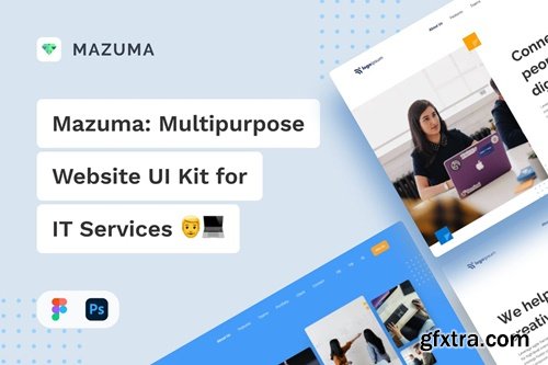 Mazuma - Multipurpose Web UI Kit for IT Services ED3DT96