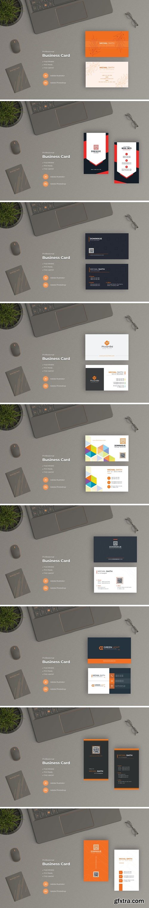 Business Card Template Bundle