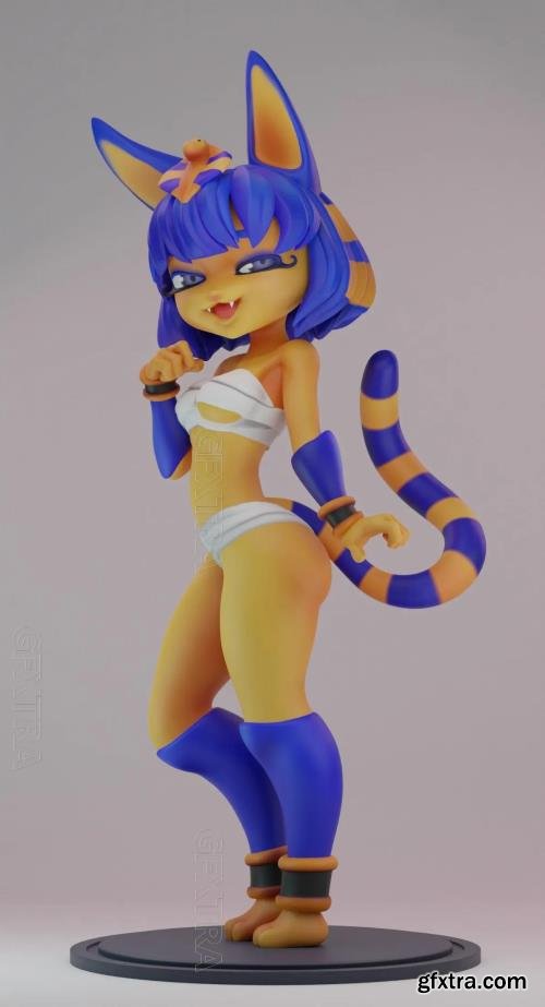 Rubim Mesugaki Ankha 3D Print Model 