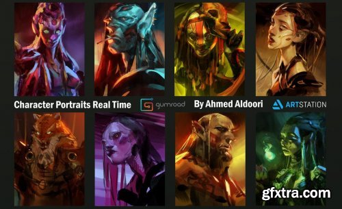 Gumroad - Character Portraits Real Time