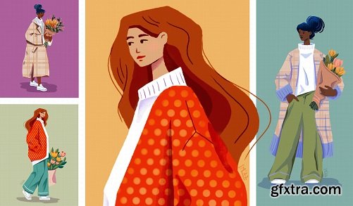 Drawing People in Cute Outfits: Fashion Inspired Illustration