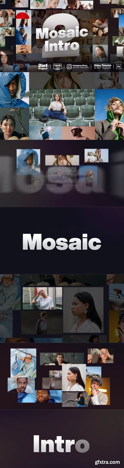 Videohive - Mosaic Intro 2 - 37285873