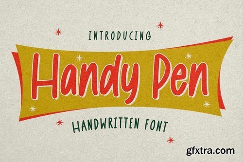 Handy Pen - Handwritten Font