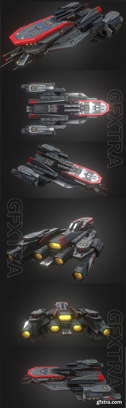 Battleships - Ardent 3D Model