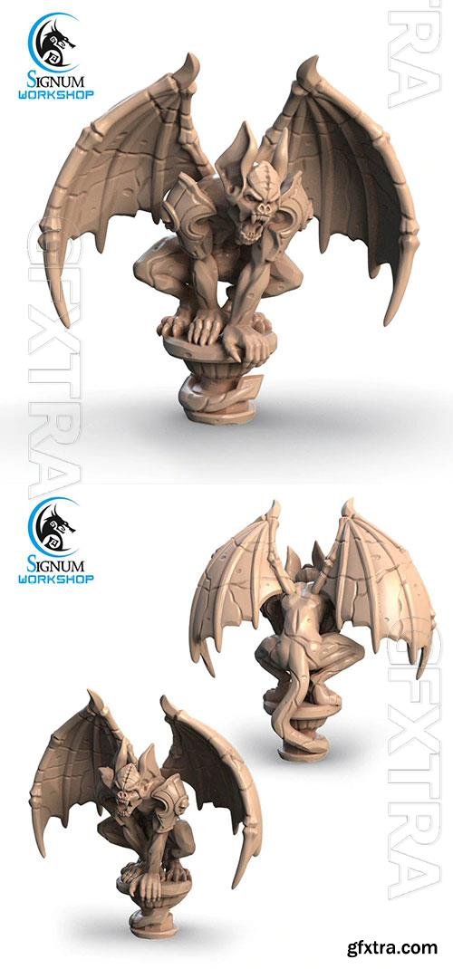 Gargoyle 3D Print Model 