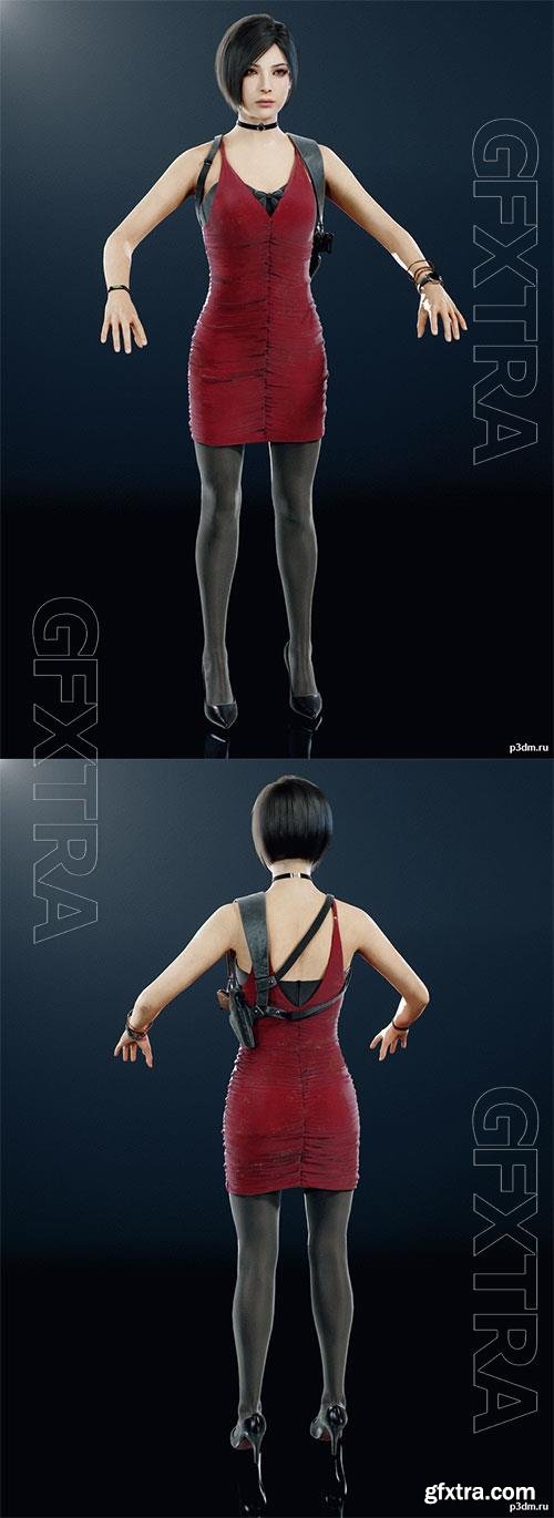 Ada Wong 3D Model