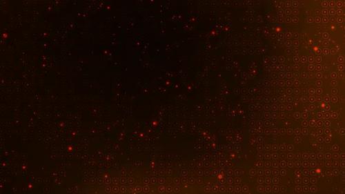 Videohive - New Brown Color Background Circle Particle Animation - 38216244 - 38216244