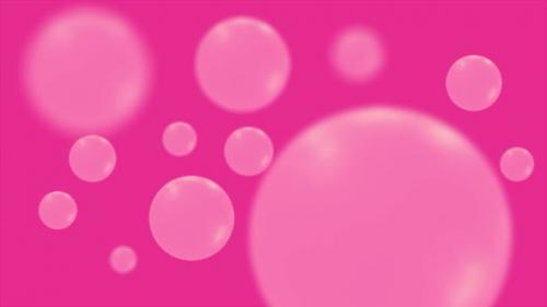 Videohive - Floating Spheres Bubbles Background - 38216417 - 38216417