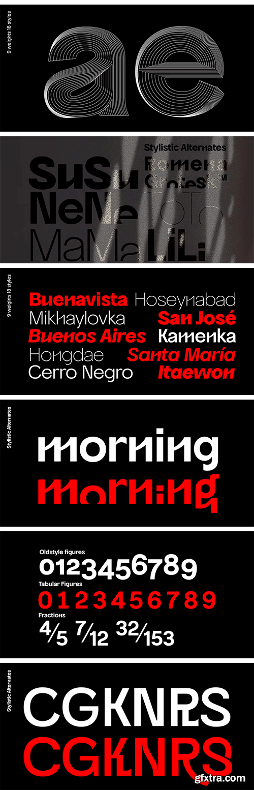 Romena Font Family