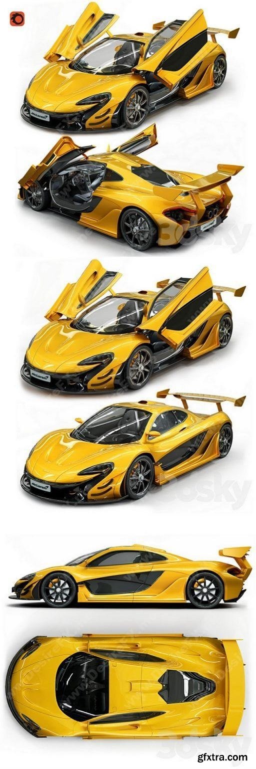 McLaren P1 3D Model