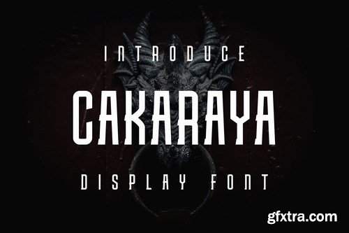 Cakaraya Font