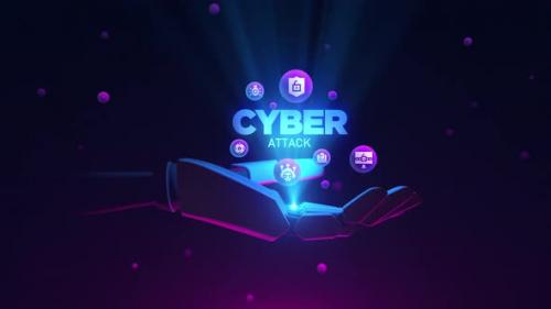 Videohive - Cyber Attack - 38124086 - 38124086