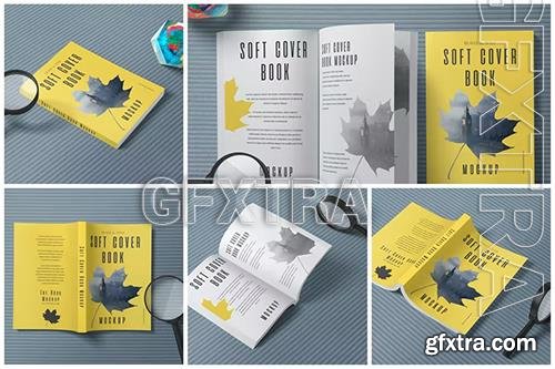 Executive Soft Cover Book Mockups 897MDJ2