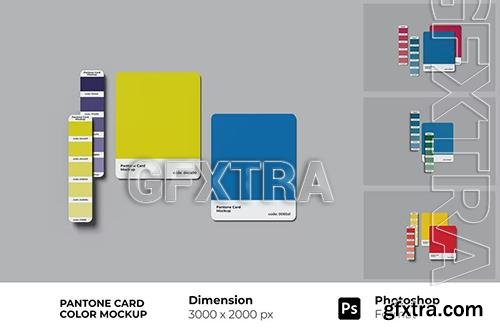 Pantone Card Color Mockup URYUQ7A