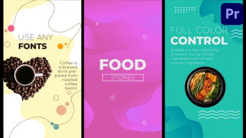 Videohive - Food Stories | Premiere Pro MOGRT - 38262031 - 38262031