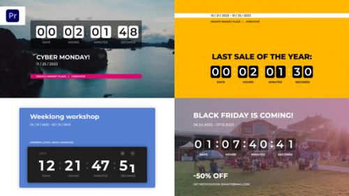 Videohive - Banner Countdown Timers - 38151223 - 38151223