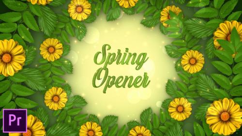 Videohive - Spring Opener - Premiere Pro - 38303588 - 38303588