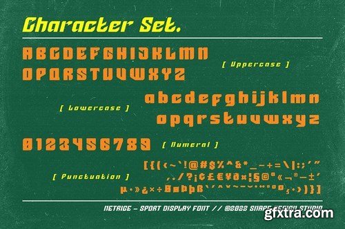 Netigre - Sport Font