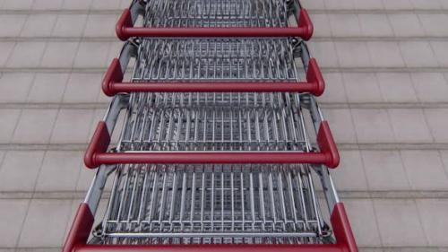 Videohive - Steel Shopping Carts - 38261331 - 38261331