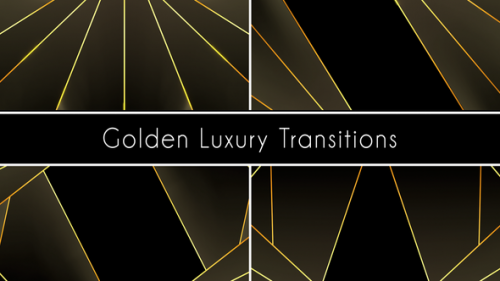 Videohive - Golden Luxury Transitions - 38261890 - 38261890