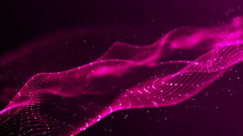 Videohive - 4K Abstract wave soft background(loopable) Selective focus and camera motion - 38262008 - 38262008