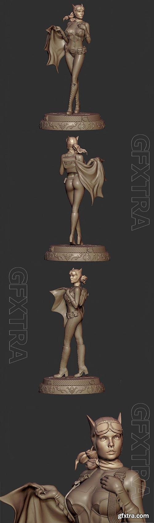 Bombshells Batgirl 3D Print Model 