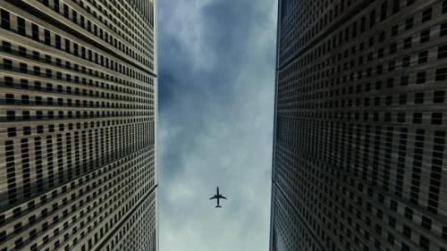 Videohive - Old Blocks And Airplane - 38288452 - 38288452