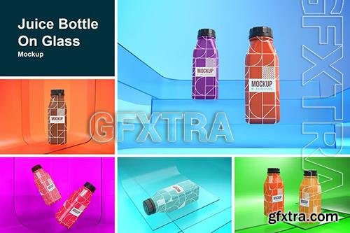 Juice Bottle On Glass 9UPS2LY