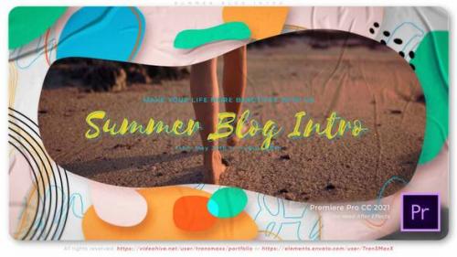Videohive - Summer Blog Intro - 38327018 - 38327018