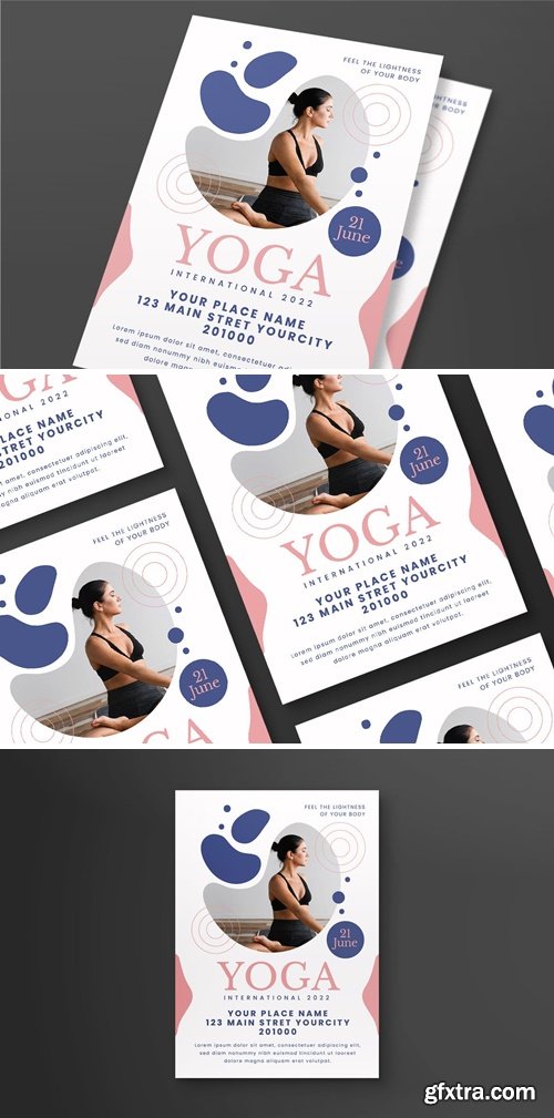 Modern International Yoga Flyer 4TMTN5S