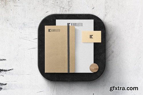 Stationery Kit Mockup H5KVJN8